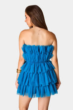 Load image into Gallery viewer, Powder Puff Strapless Dress