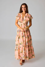 Load image into Gallery viewer, Cece Flutter Sleeve Maxi Dress