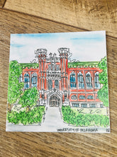 Load image into Gallery viewer, 4x4 Framed Watercolor College Prints