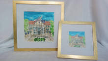 Load image into Gallery viewer, 4x4 Framed Watercolor College Prints