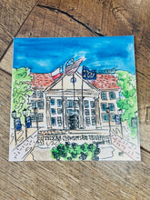 Load image into Gallery viewer, 4x4 Framed Watercolor College Prints