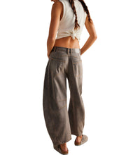 Load image into Gallery viewer, Good Luck Barrel Jean