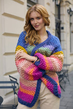 Load image into Gallery viewer, Rainbow Knitted Cardigan