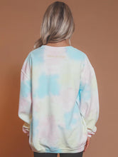 Load image into Gallery viewer, Happy Tie Dye Sweatshirt
