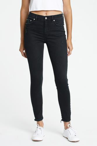 Call You Back Ankle High Rise Skinny Ankle Jeans