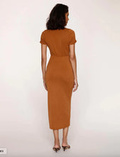 Load image into Gallery viewer, Cognac Jersey Knit Dress
