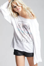 Load image into Gallery viewer, Kiss Love Gun Bell Sleeve Sweatshirt