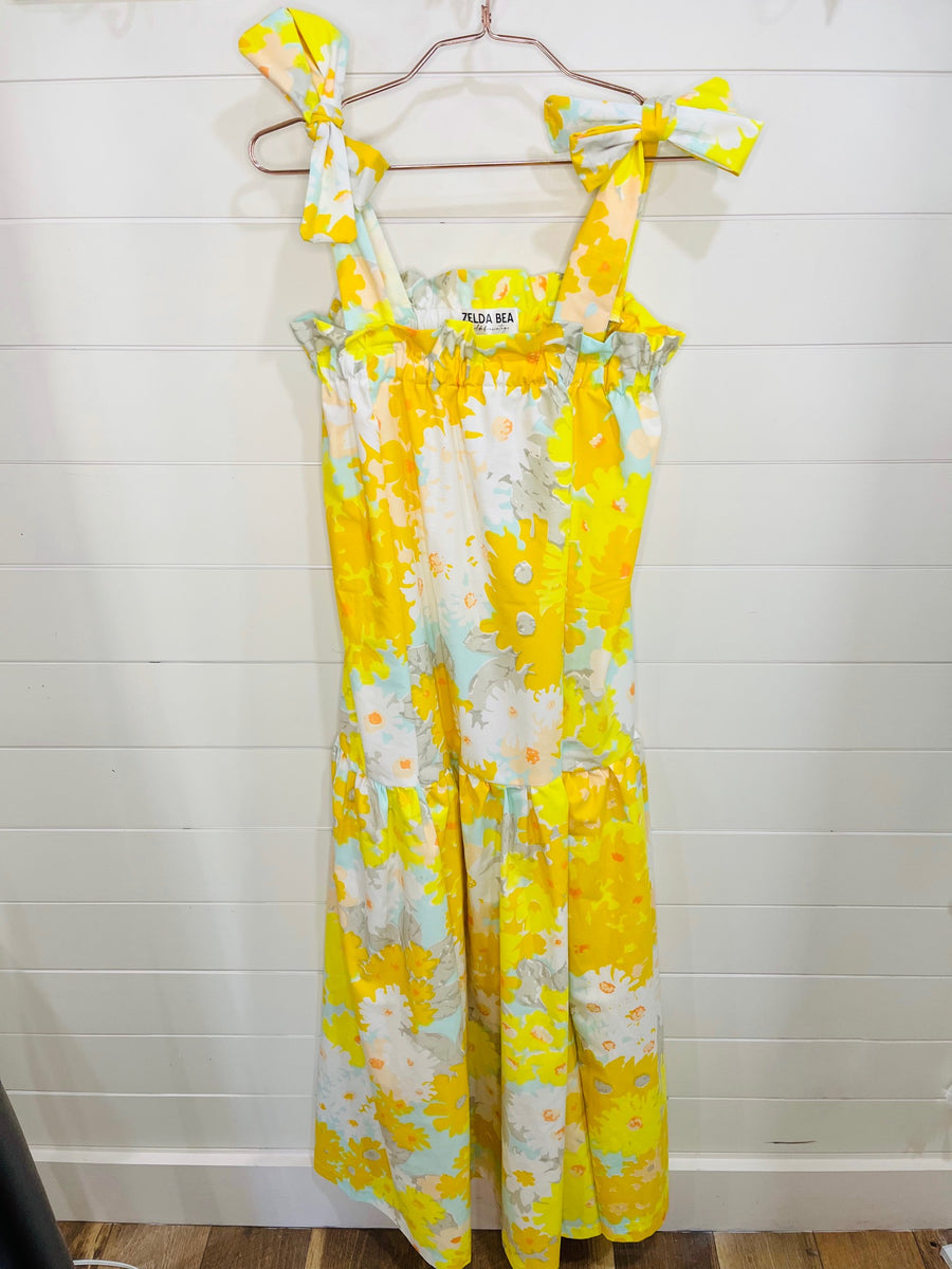 Vintage Sheet Maxi Dress