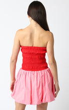 Load image into Gallery viewer, Sweetheart Strapless Bubble Hem Dress
