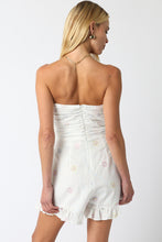 Load image into Gallery viewer, Eyelet Strapless Romper
