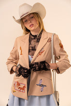 Load image into Gallery viewer, Western Embroidery Blazer
