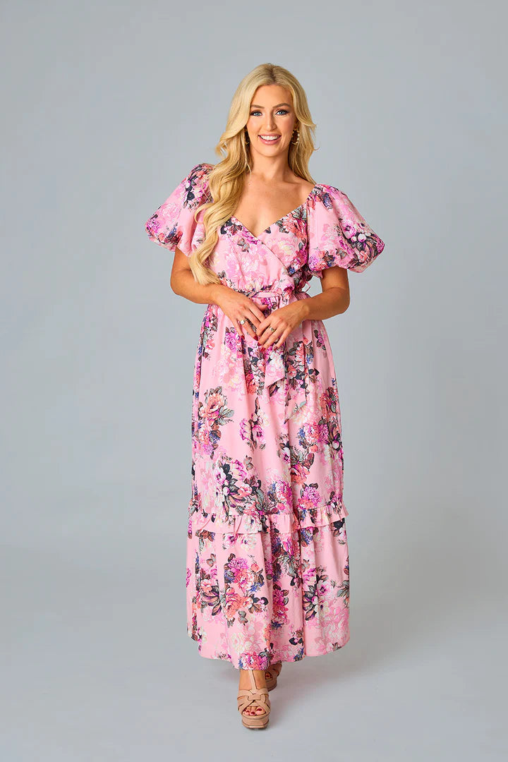 Sydney Puff Sleeve Maxi Dress