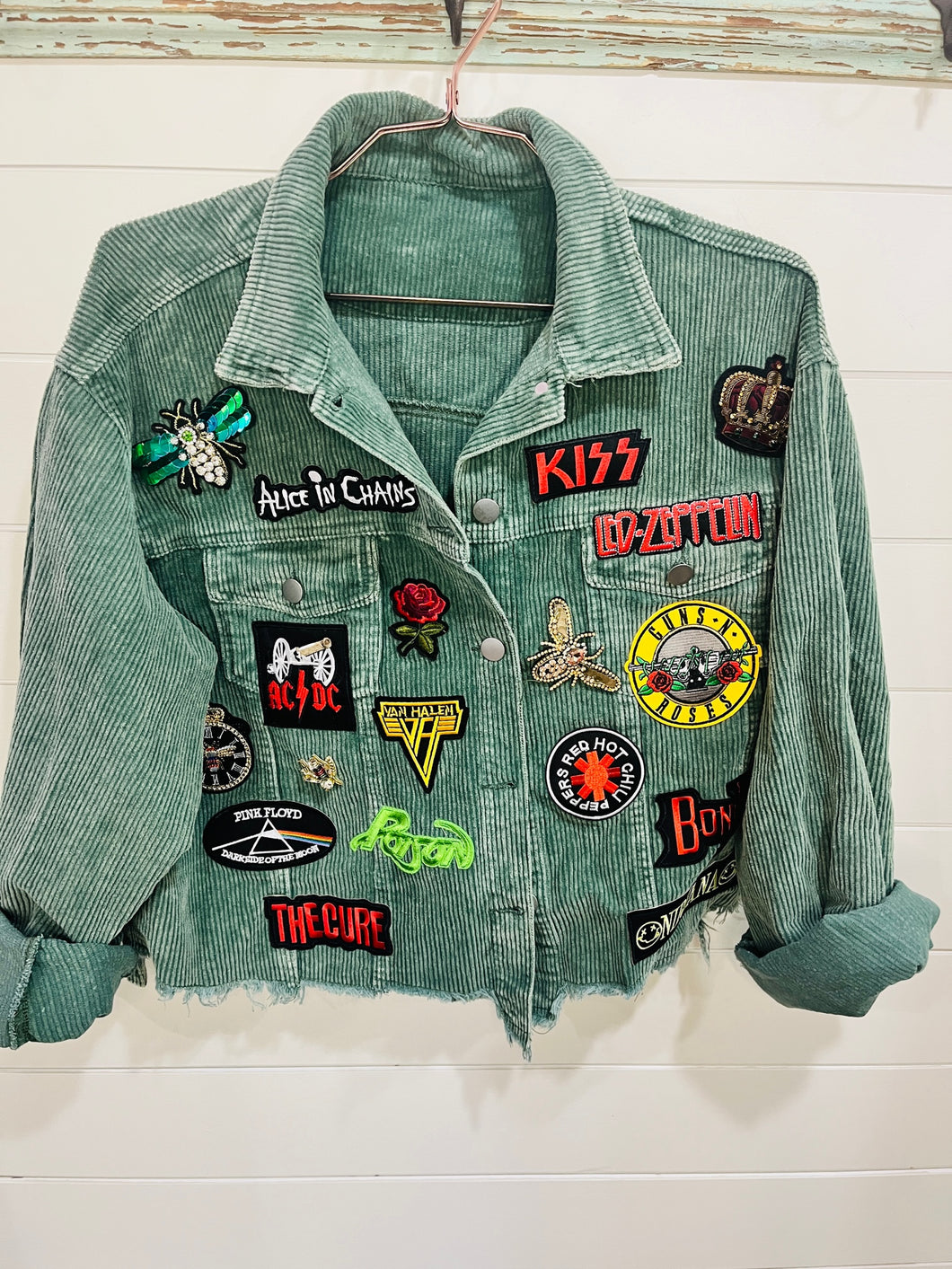 Vintage Corduroy Jacket with Patches