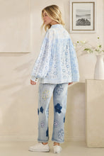 Load image into Gallery viewer, Eyelet Button Down Shirt
