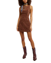 Load image into Gallery viewer, Atlas Suede Mini Dress
