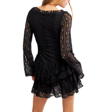 Load image into Gallery viewer, Tabby Lace Mini Dress
