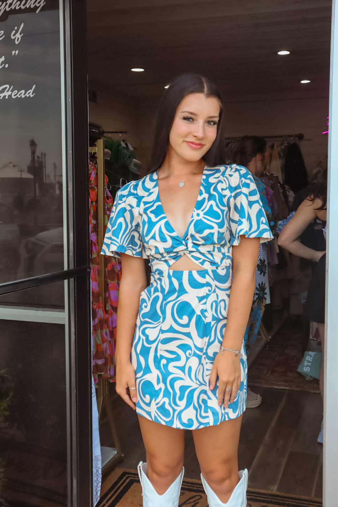 Milos Cove Dress – Lily Claire