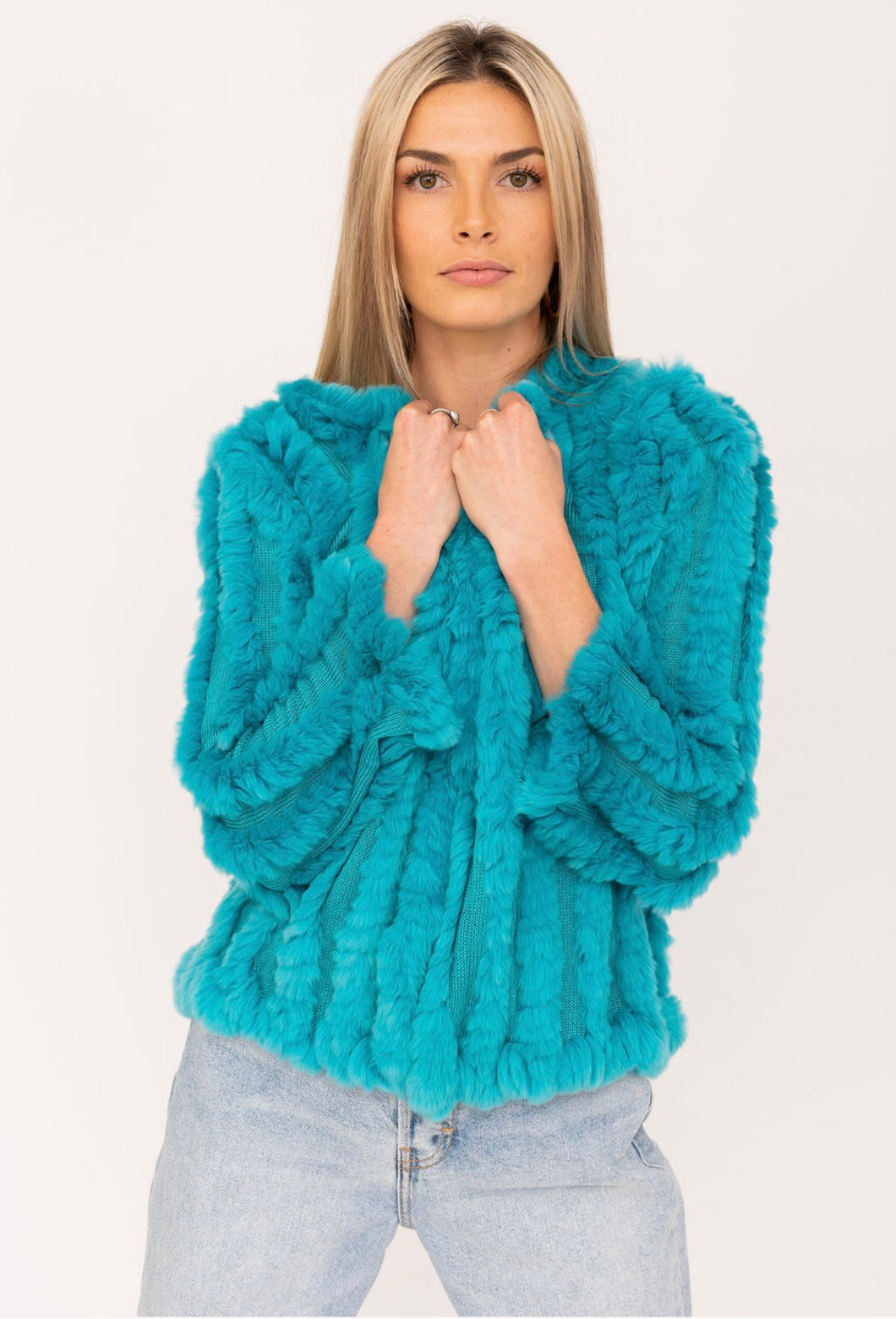 Knitted Fur Jackets
