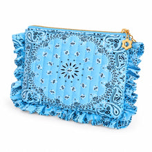 Load image into Gallery viewer, Bandana Ruffle Pouch
