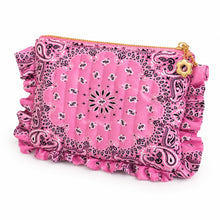 Load image into Gallery viewer, Bandana Ruffle Pouch
