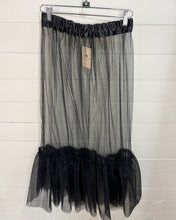 Load image into Gallery viewer, Black Tulle Skirt
