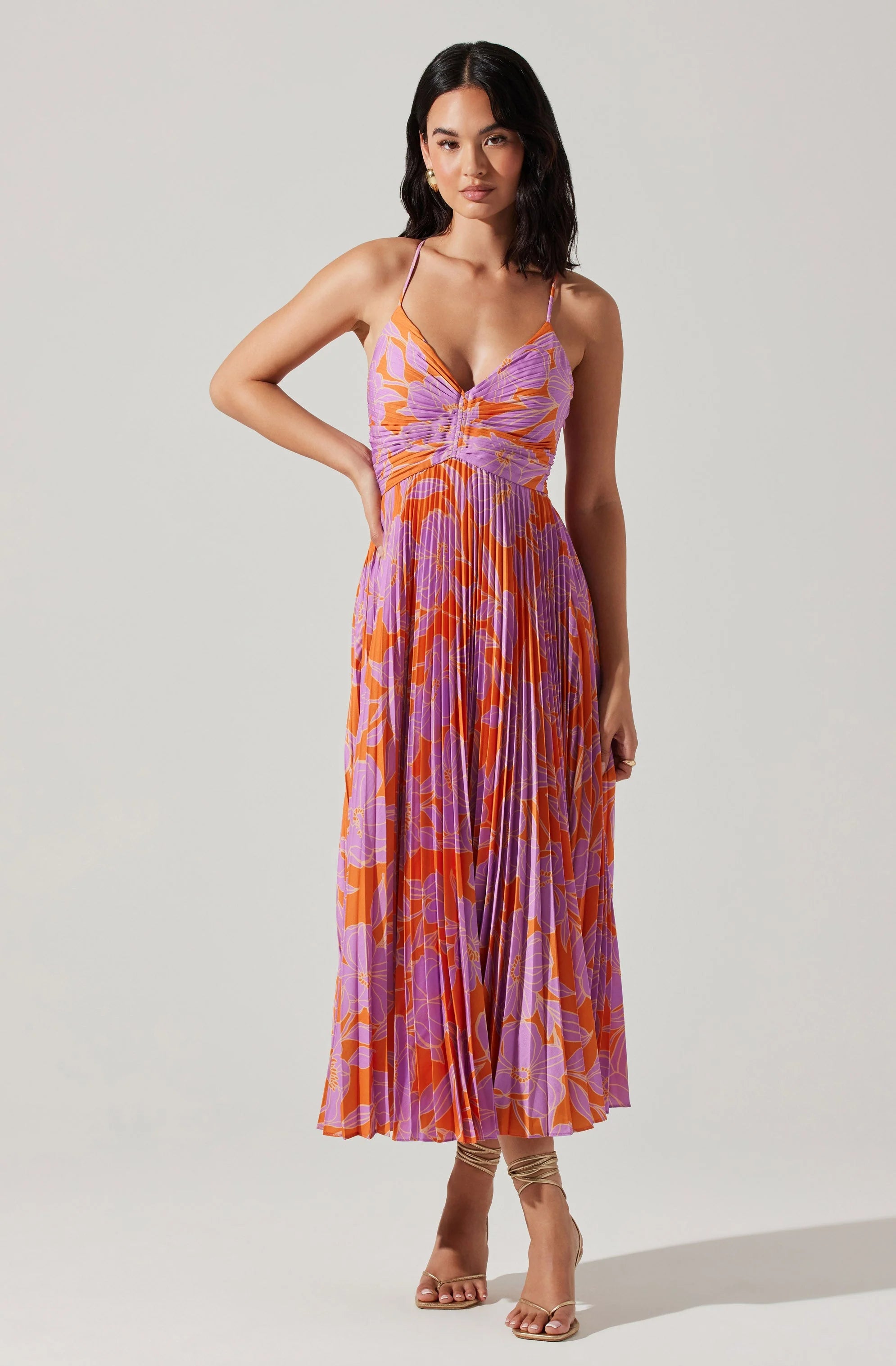 Blythe Pleated Dress – Lily Claire Blythe Pleated Dress – Lily Claire