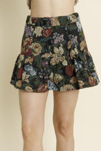 Load image into Gallery viewer, Floral Brocade Skirt
