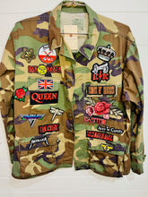 Load image into Gallery viewer, Vintage Camo Patch Jacket - Long
