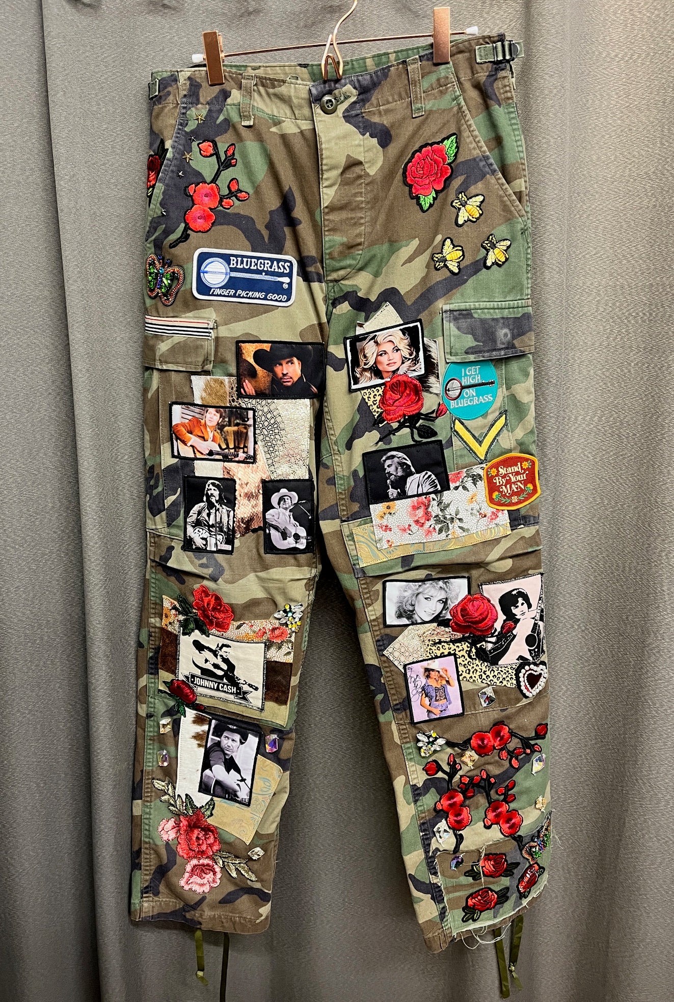 Camo Pant with Patches – Lily Claire - Main Image
