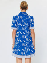 Load image into Gallery viewer, Floral Embroidered Shirt Dress
