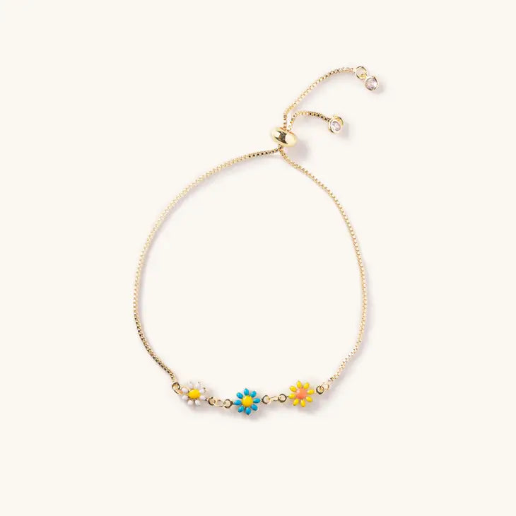 Daisy Chain Slider Bracelet