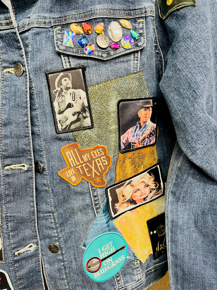 Denim Patch Jackets – Lily Claire