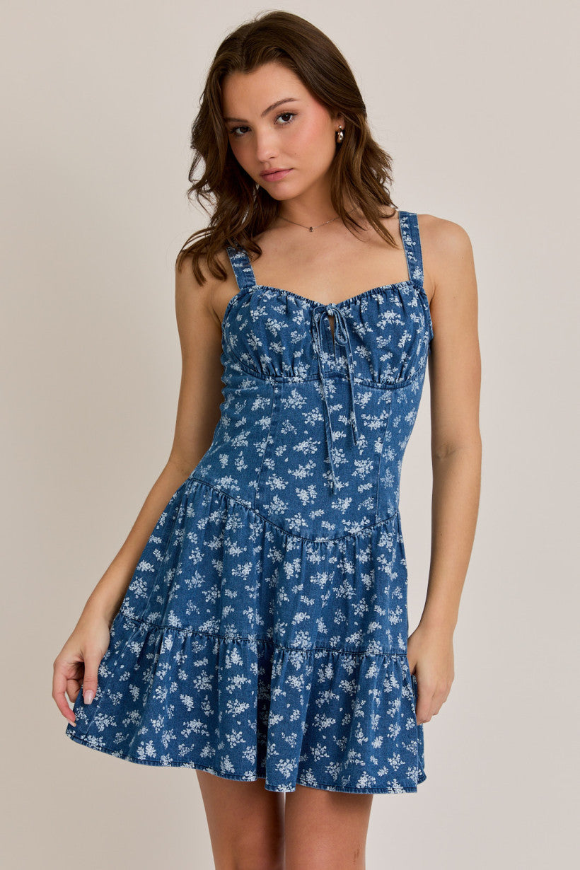Denim Corset Dress