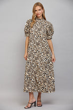 Load image into Gallery viewer, Animal Print Button Down Maxi
