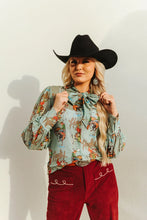 Load image into Gallery viewer, Mesh Howdy Blouse
