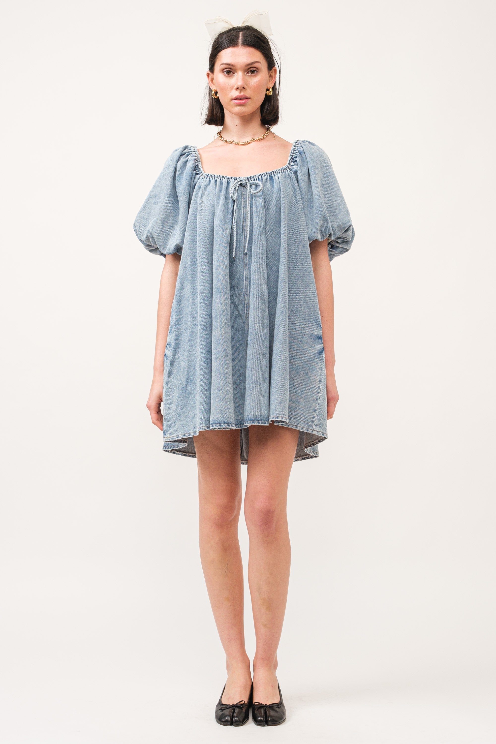 Jennie Denim Dress – Lily Claire