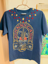 Load image into Gallery viewer, Vintage Tee with Jeweled Collar
