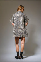 Load image into Gallery viewer, Leopard Denim Dress

