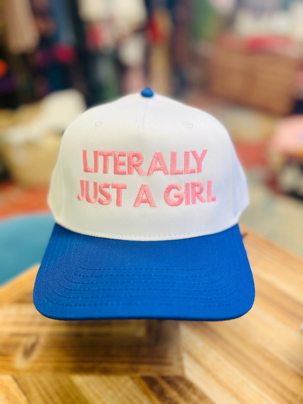 Literally Just a Girl Trucker Hat