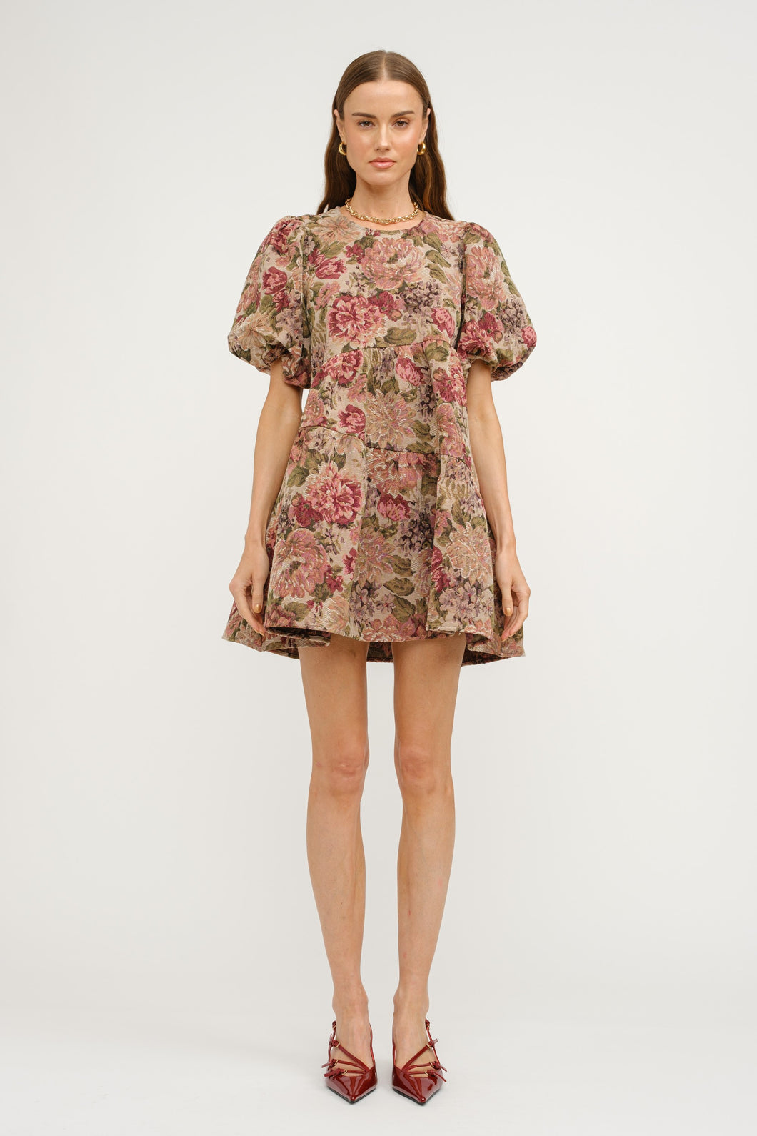 Mia Brocade Dress