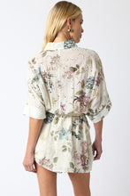 Load image into Gallery viewer, Ecru Floral Romper
