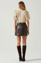 Load image into Gallery viewer, Pearl Embellished Cable Knit Sweater
