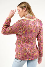 Load image into Gallery viewer, Renaissance Silk Jacquard Blazer
