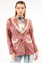 Load image into Gallery viewer, Renaissance Silk Jacquard Blazer
