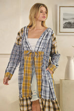 Load image into Gallery viewer, Plaid Duster
