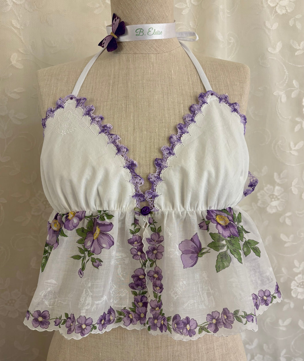 Vintage Hankie Tops