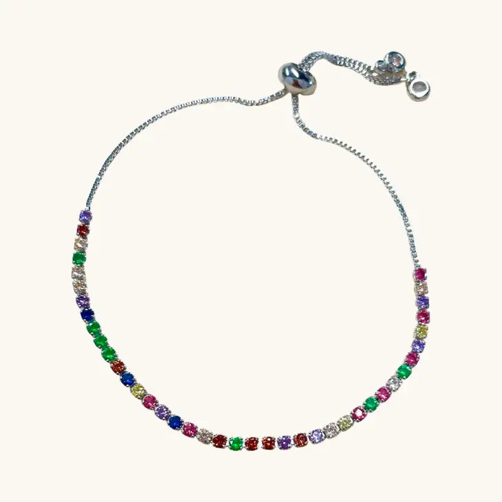 Rainbow Gem Bracelet