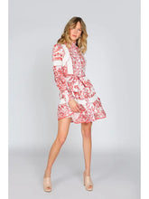 Load image into Gallery viewer, Red Chinoiserie Dress
