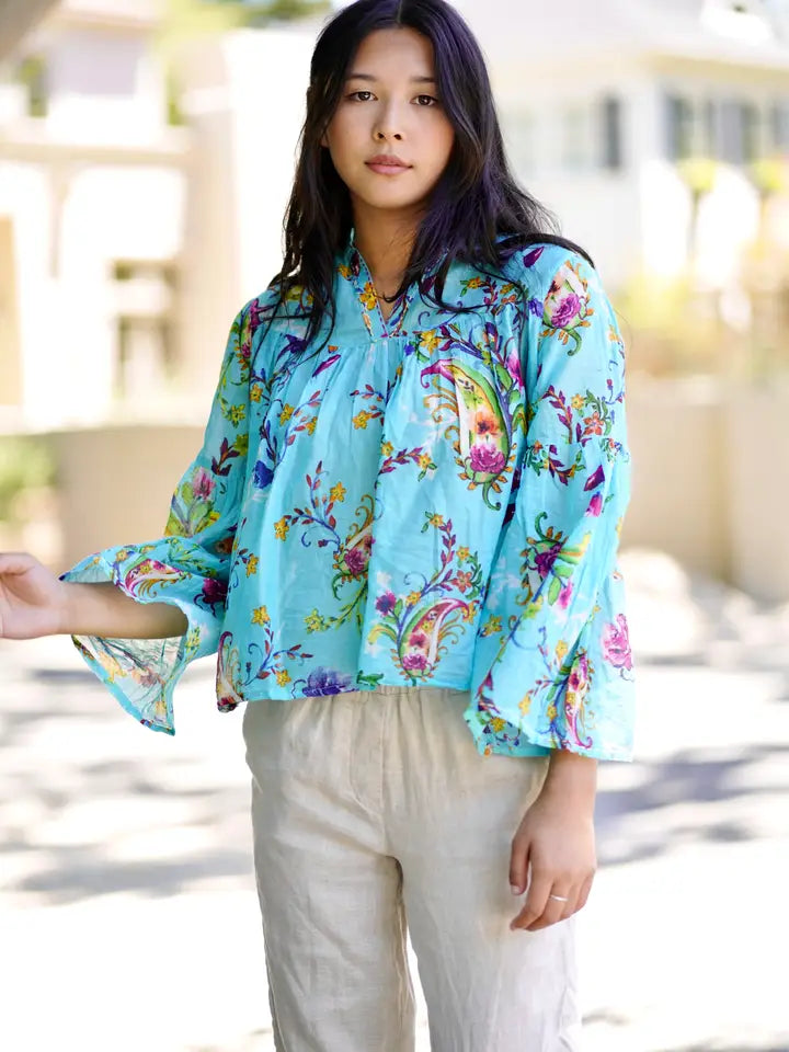 Sana Floral Top