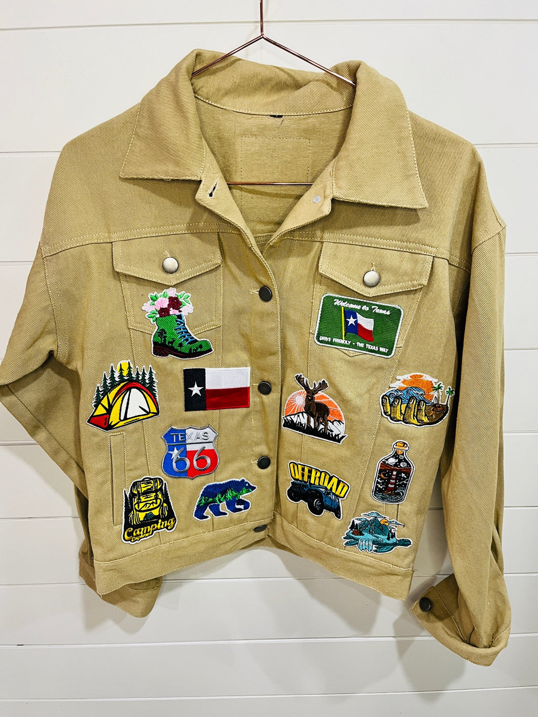 Camping Parks Patch Jacket